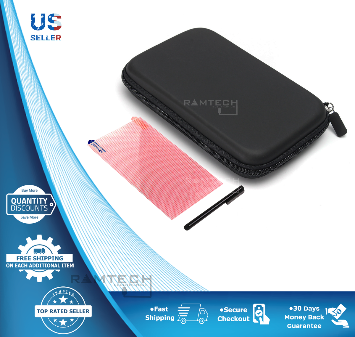 7-inch Hard Travel Carrying Case for Garmin Aera 760 GPS - HC7 | eBay