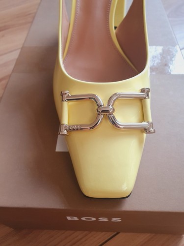 Boss By Hugo Boss Charlotte Sling 70e-P Slingback Pump Heels UK Size 6.5! - Picture 5 of 9