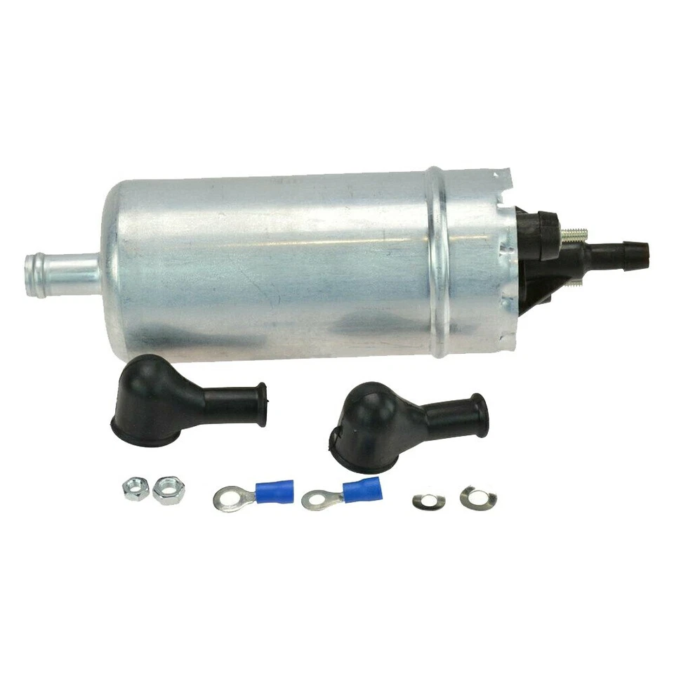 TRQ Electric Fuel Pump For 70-76 Porsche VW Beetle Transporter Vanagon 912 914 - Image 2 of 4