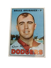 1967 Topps Baseball Bruce Brubaker #276 14 years in pro bb, total of 2 mlb apps