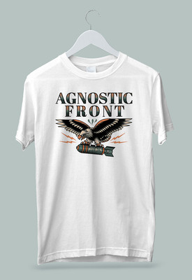 Agnostic Front Bomb Eagle T-Shirt S M L XL 2XL 3XL
