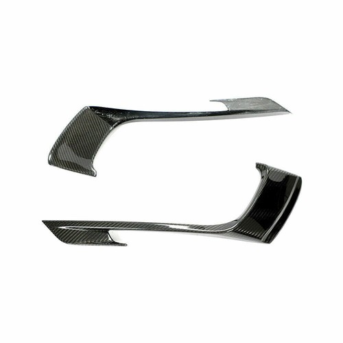 Divisor de aletas de ventilación de aire antiniebla delanteras de fibra de carbono para Porsche 718 Boxster Cayman - Imagen 6 de 11