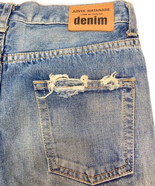 Junya Watanabe Comme Des Garcons Distressed Denim Pants Size Junya Watanabe Comme Des Garcons Distressed Denim Pants Size