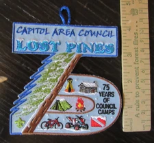 Capitol Area Council Lost Pins 75 years of council