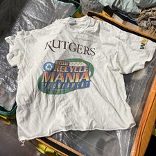 Vintage Rutgers 2010 Recycle Mania Tournament T-Shirt Waste Management XL