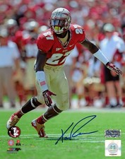 XAVIER RHODES AUTOGRAPHED FLORIDA STATE SEMINOLES 8x10 PHOTO COA