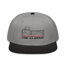 For Ford Coe Classic Truck 1939 Fans Cab Over Engine Snapback Hat Birthday Gift For Ford Coe Classic Truck 1939 Fans Cab Over Engine Snapback Hat Birthday Gift