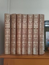 Man Myth & Magic Vintage 7 Volume Complete Binders Encyclopedia Supernatural