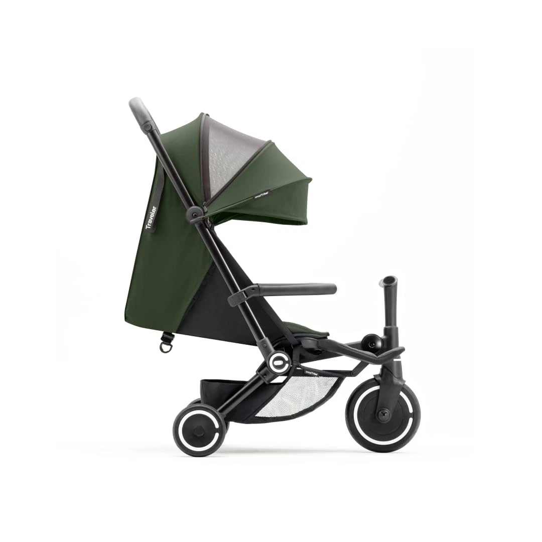 Smartrike Traveler Travel Stroller for Toddlers, Forest Green OPEN BOX