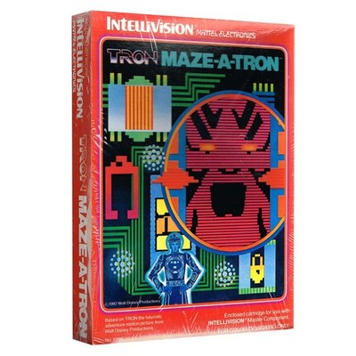Tron: Maze-A-Tron (Klappbox) - Intellivision - New Old Stock