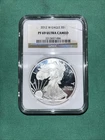 2012-W American Silver Eagle $1 Proof PF 69 Ultra Cameo NGC (cracked Case)