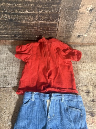 PLEASANT COMPANY American Girl Today BLUE JEAN BASICS Shirt, Jeans, Shoes - Picture 2 of 6