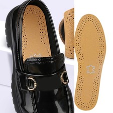 Breathable Leather Insoles for Athletic Shoes Odor Resistant Shock Absorption