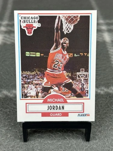 1990-91 Fleer - Michael Jordan #26 Chicago Bulls HOF