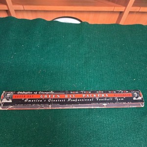 1941 Packers worlds largest matchbook: Curley Lambeau