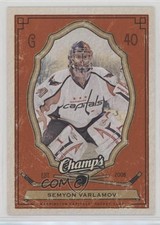 2009-10 Upper Deck Champ's Red Semyon Varlamov #99 2vh