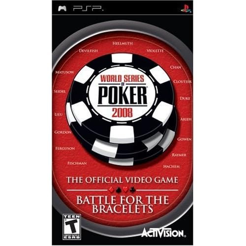 World Series Of Poker 2008: Battle For The Bracelets Sony For PSP UMD 5E