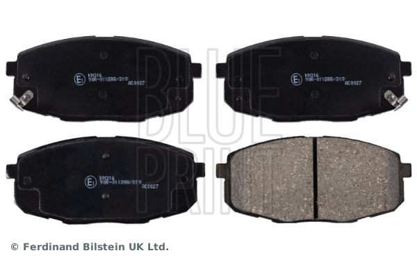 Blueprint ADG04261 Brake Pad Set Front Fits Hyundai i30 Kia Carens Ceed