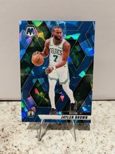 2024-25 Panini Mosaic - Jaylen Brown #33 Ice Mosaic Prizm /125