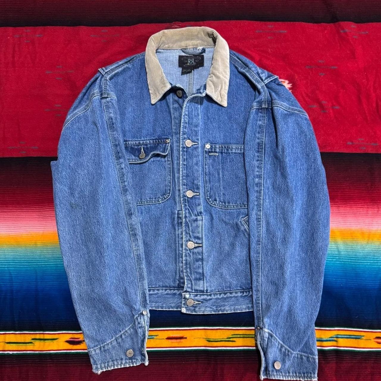 90sRalph Lauren ラルフローレンデニム ジャケ USA XL POLO RALPH