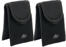 2-Pack Belt-Free Buddy Pouch/Magnetic Pocket by Running Buddy-Phone Wallet 6.5x4