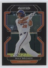 2022 Panini Prizm Draft Picks Black Prizm Max Wagner #PDP42 uk2