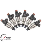 6 x 1000cc EV1 Fuel Injectors for Toyota 7MGE 7MGTE 1JZ 1JZGTE 2JZ 2JZGE 2JZGTE