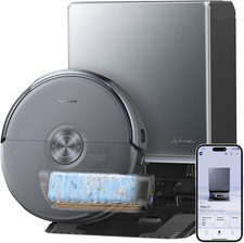 Flow 2 Robot Vacuum and Mop Combo, 31,000Pa S...