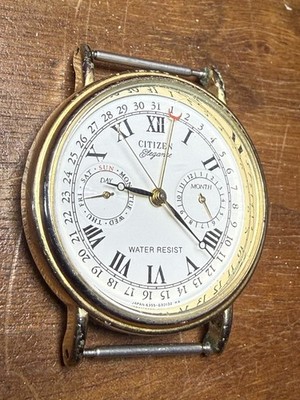 Citizen Elegance Quartz 6355-g30003 Triple Calendar Men's Wl19042