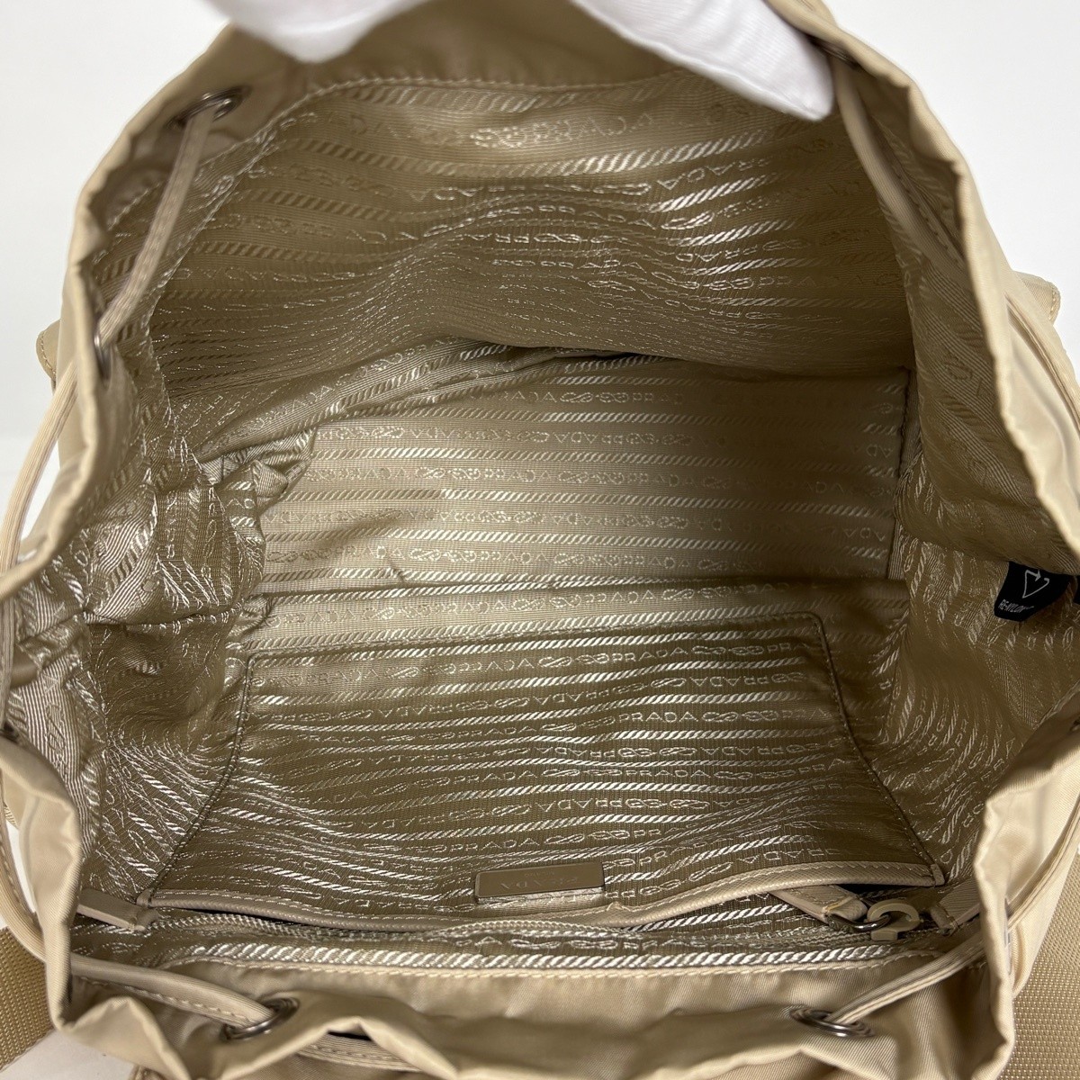 PRADA with logo Backpack Daypack backpack Backpac… - image 9