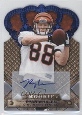 2011 Panini Crown Royale Rookie Blue Signatures 22/50 Ryan Whalen #187 Auto 0s3