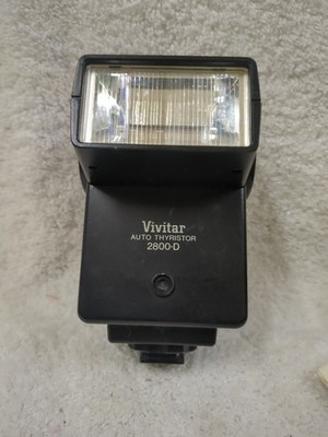 Vivitar Auto Thyristor 2800 D Electronic Flash With Manual. 
