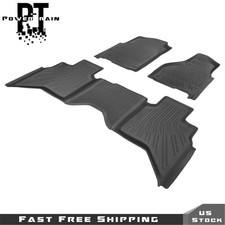 Tpe Floor Mats Kit For Dodge Ram 1500 1218classic Quad Cab 20192024 2row 3p