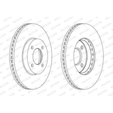 Disque de frein BMW 1602