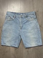 Levi’s 501 Men’s Baggy Denim Shorts Jorts W33 UK 33 Vintage Made In The USA