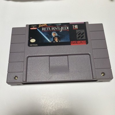 Super Nintendo SNES Super Return of the Jedi Game Cartridge NOT TESTED USED
