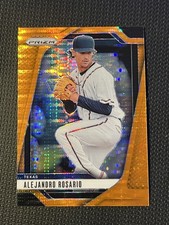 2025 Panini Prizm - Alejandro Rosario #254 Orange Pulsar Prizm /399 