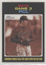 2020 Heritage Minor League Edition 1971 Playoff Highlights Enderson Franco 05ky