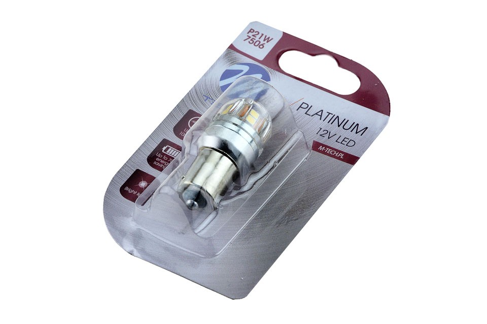Fits NTY EZ-LB826W-01B BULB LED P21W PLATINUM