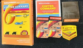 INTELLIVISION HOMEBREW COPTER COMMAND WITH PATCH# IR-0009! CIB RARE EXC  TESTED