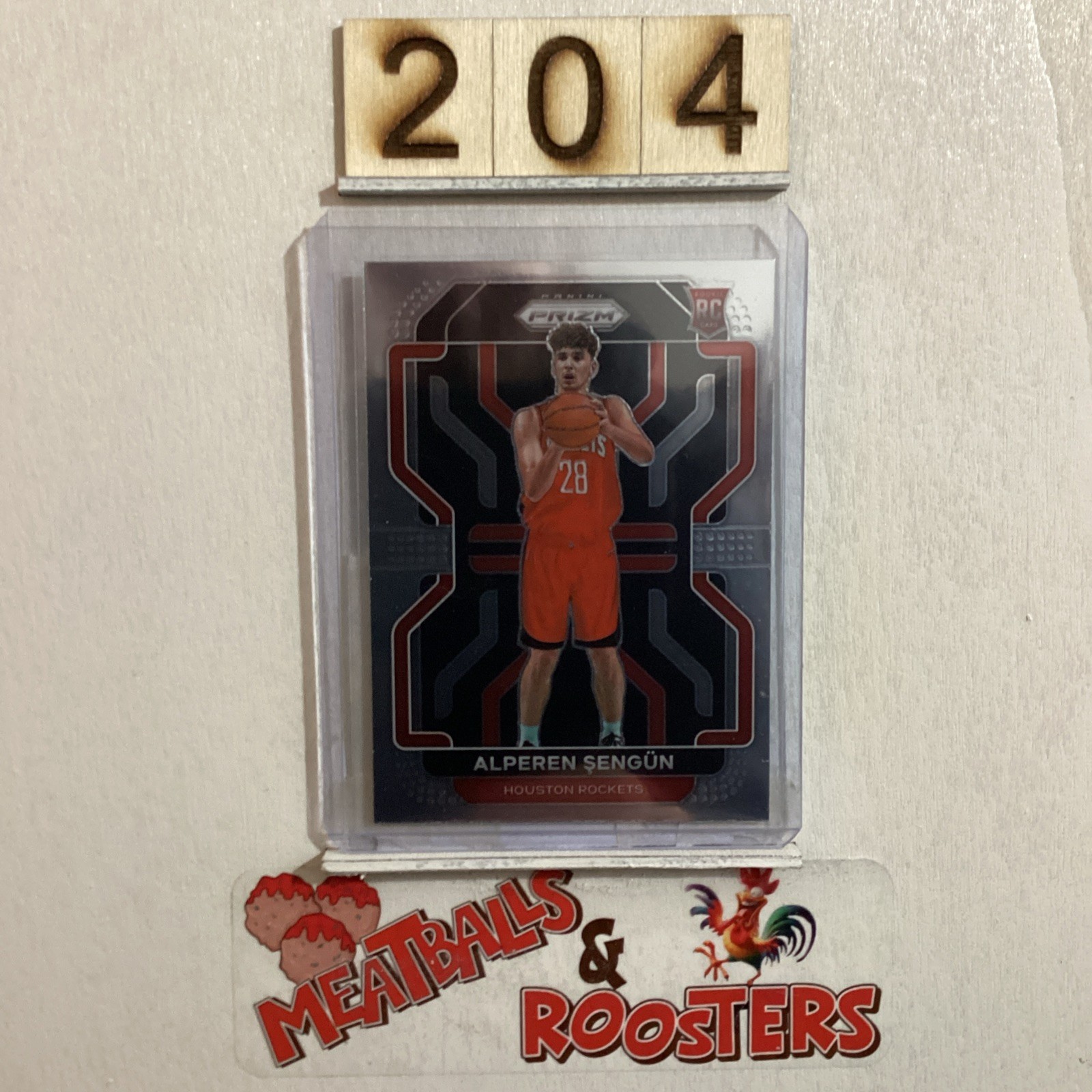2021-22 Panini Prizm Alperen Sengun #318 Rookie
