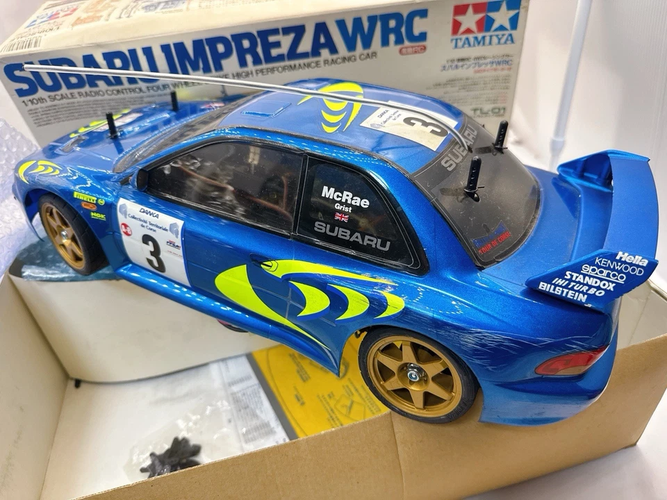 Tamiya 1/10 R/C Subaru Impreza WRC 4WD Racing Car TL-01 58226 Assembled Tested - Image 2 of 4