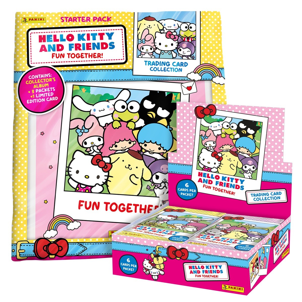 Hello Kitty カード 92枚 Panini Hello Kitty & Friends Fun Together Trading Card Collection
