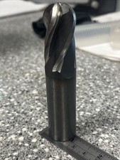 New .857  Carbide Ball Nose End Mill TiALN Coated