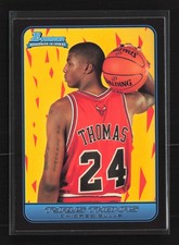 2006-07 Bowman #123 Tyrus Thomas Chicago Bulls Rookie