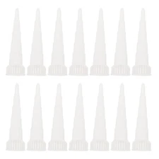 25 Pcs Glue Tube Nozzle Caulk Applicator Nozzles Dispensing Tips