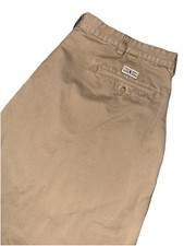 Vintage Polo Chino Ralph Lauren Khaki Pants Cotton Classic Preppy USA Mens 36x30