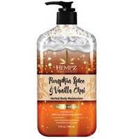 Hempz Pumpkin Spice and Vanilla Chai Body Moisturizer Daily Herbal Body Lotion