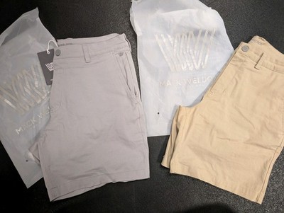 Mack Weldon Maverick Tech Chino Shorts - Lot of 2 Pair -  Size 30