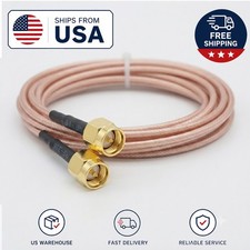 SMA Male To SMA Male Connector lot RF Coaxial Wire Coax Cable RG316 FAST-SHIP
